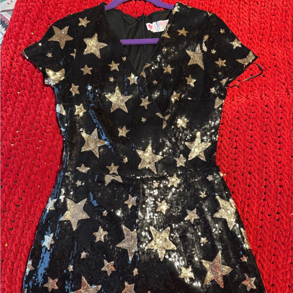 Sequin romper, never worn